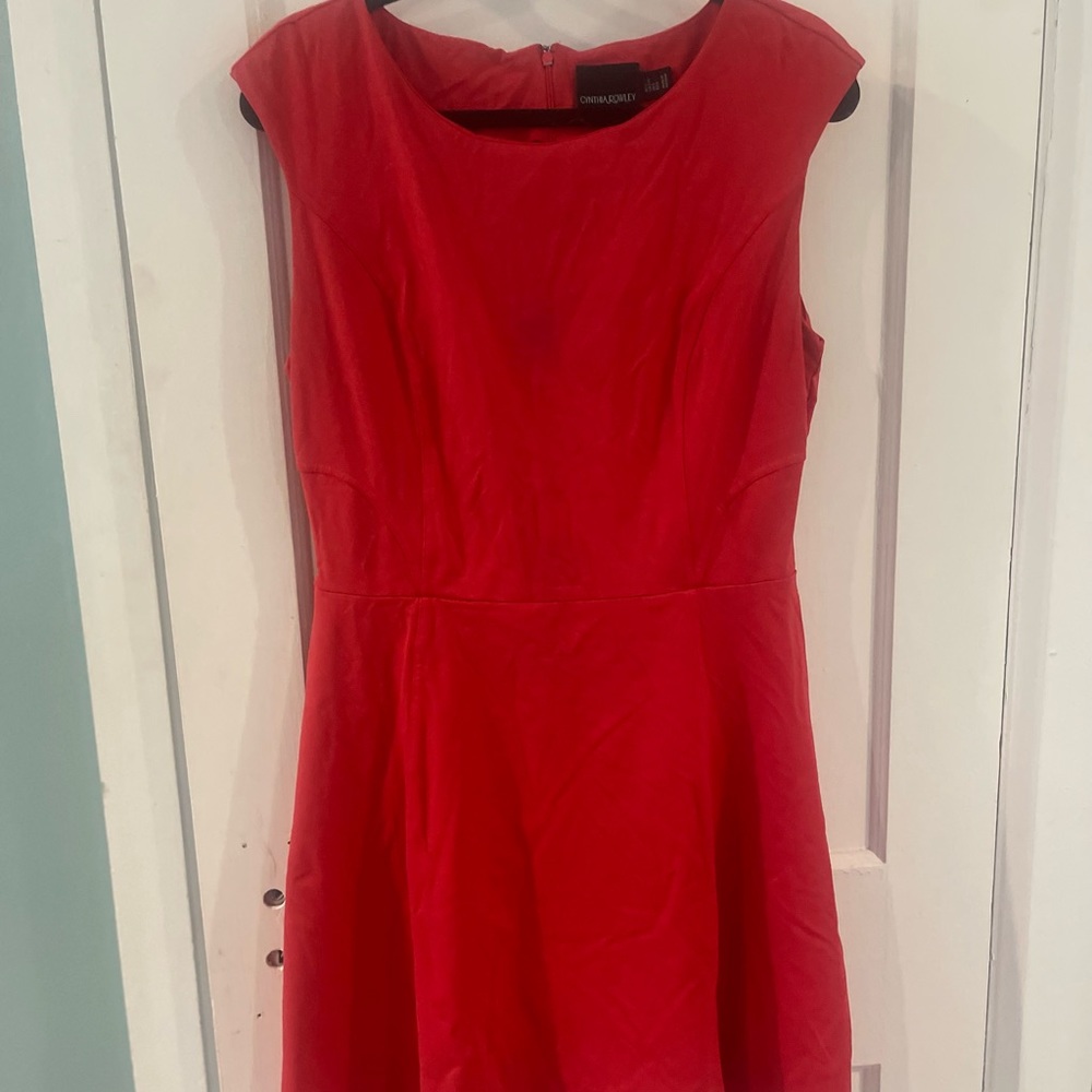 Raspberry Pink Cynthia Rowley Skater Dress